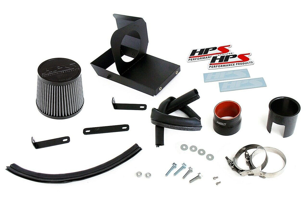 HPS 827-675P Polish Cold Air Intake Kit for 19-21 Toyota Corolla 2.0L