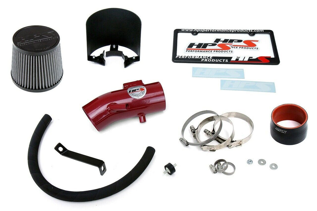 HPS 827-680R Red Shortram Air Intake for 15-18 Nissan Murano 3.5L V6