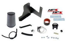 Load image into Gallery viewer, HPS Blue Shortram Air Intake Kit &amp; Heat Shield Cool Short Ram SRI 827-684BL