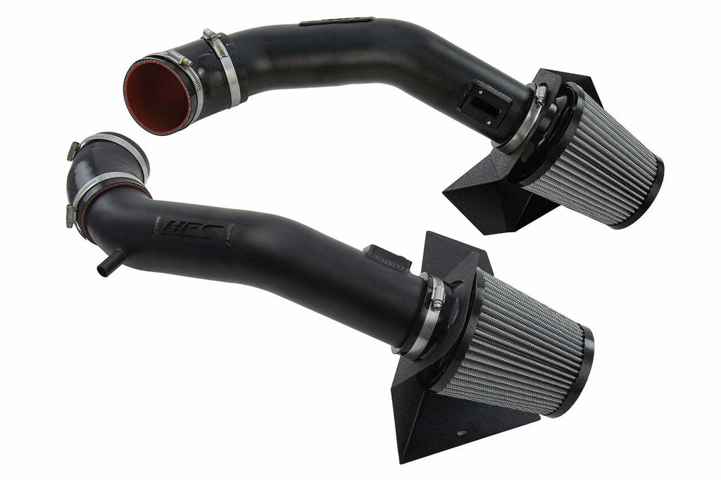 HPS 827-688WB Performance Air Intake Aluminum Black Cone