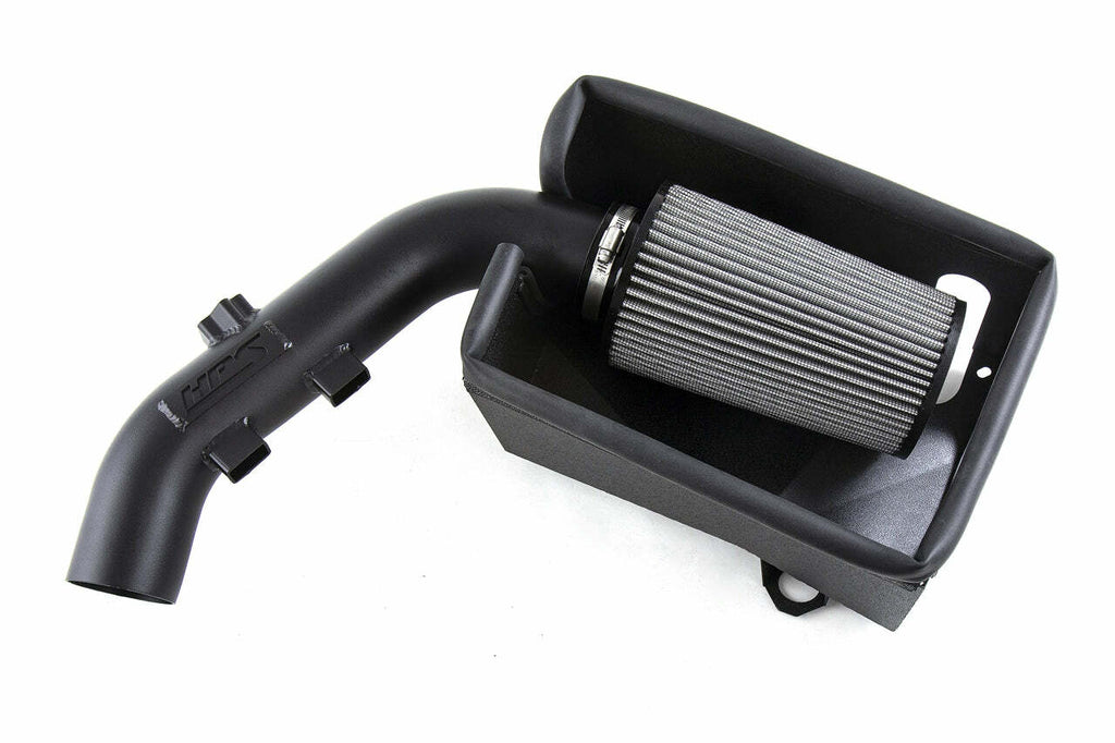 HPS 827-698WB Performance Air Intake Aluminum Black Cone