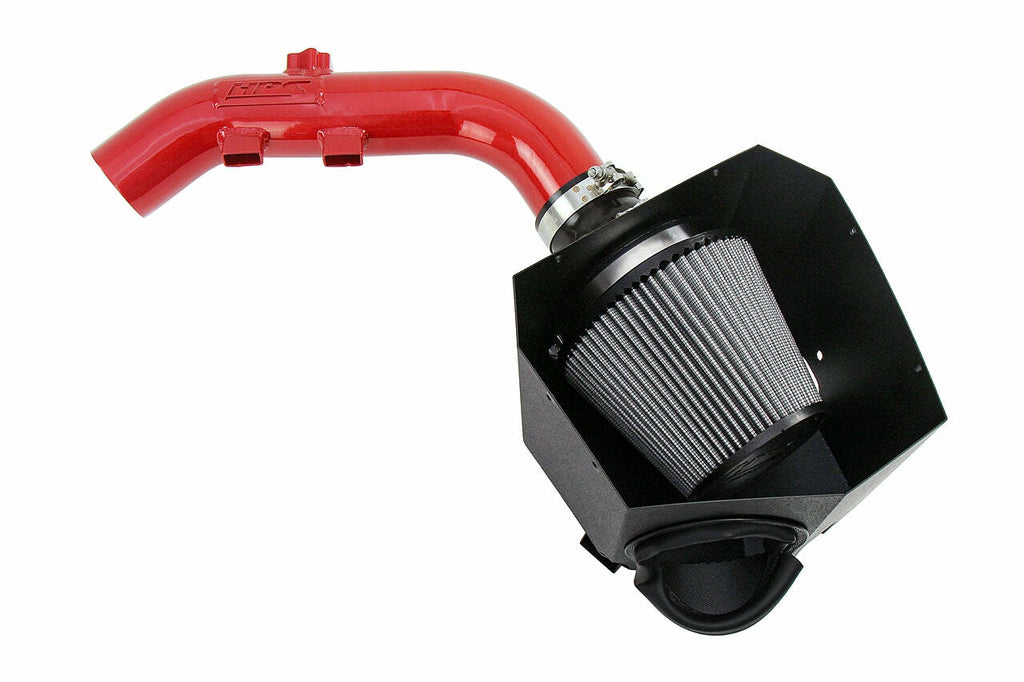 HPS 827-699R Performance Air Intake Aluminum Red Cone