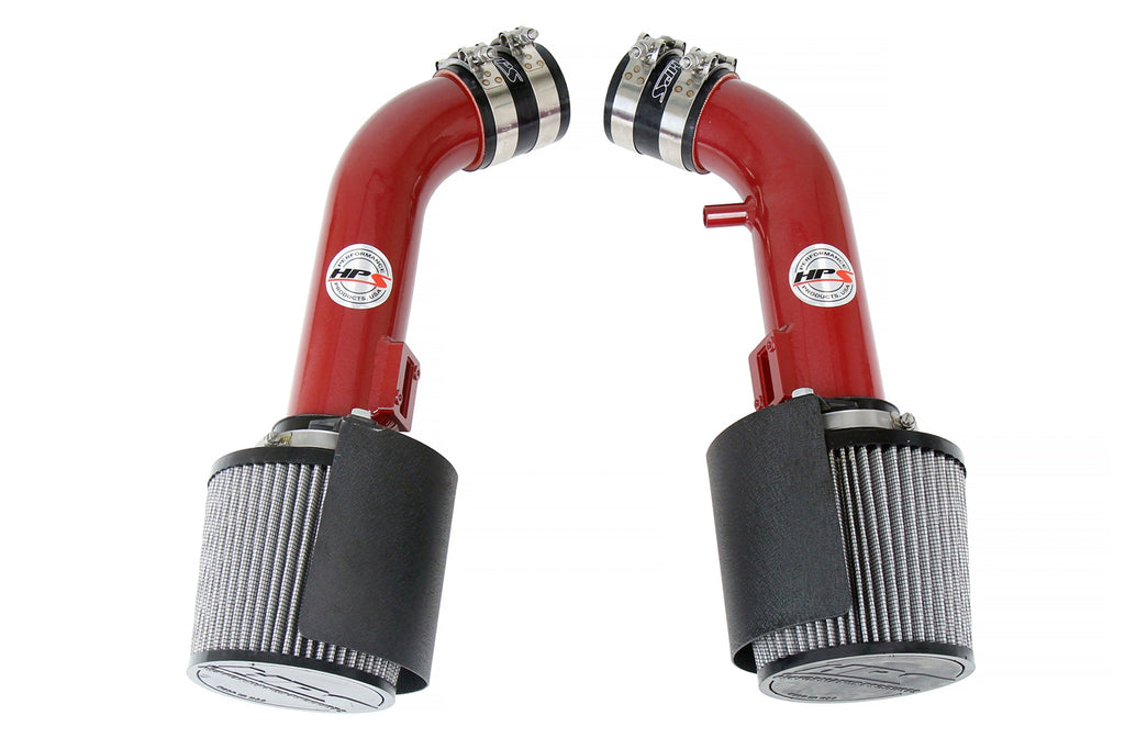 HPS 827-706R Performance Air Intake Aluminum Red Cone