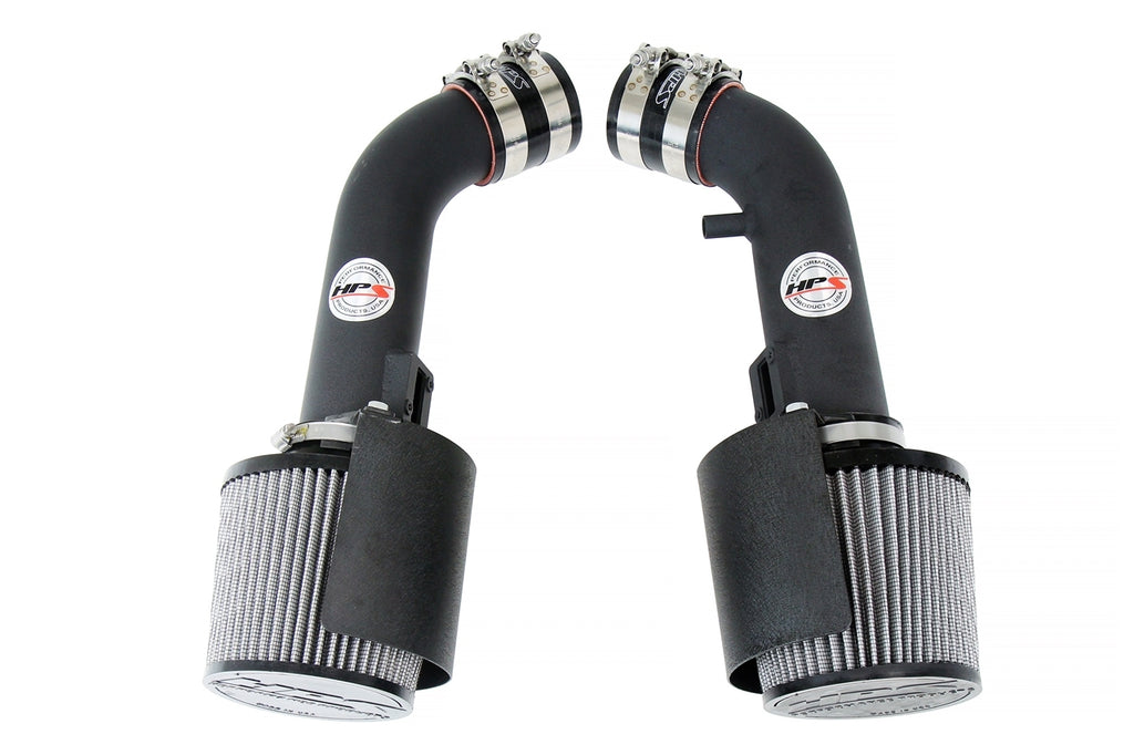 HPS 827-706WB Performance Air Intake Aluminum Black Cone