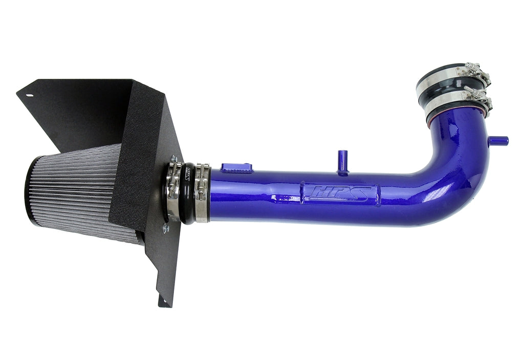 HPS 827-707BL Performance Air Intake Aluminum Blue Cone