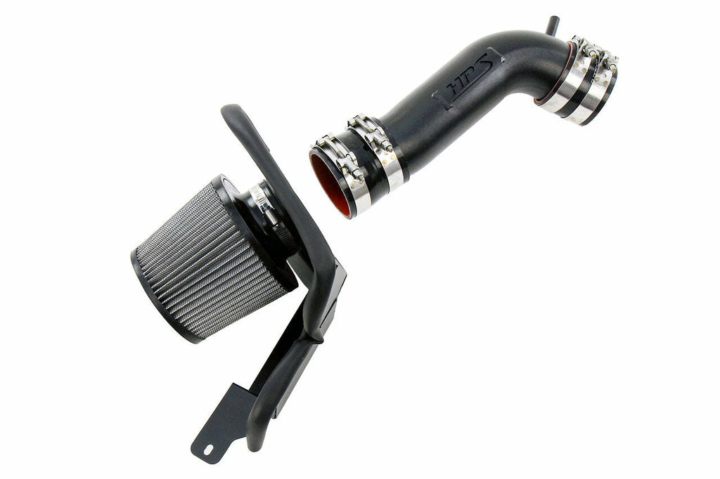 HPS 827-715WB Performance Air Intake Aluminum Black Cone