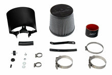 Load image into Gallery viewer, HPS 827-724WB Performance Air Intake Aluminum Black Cone