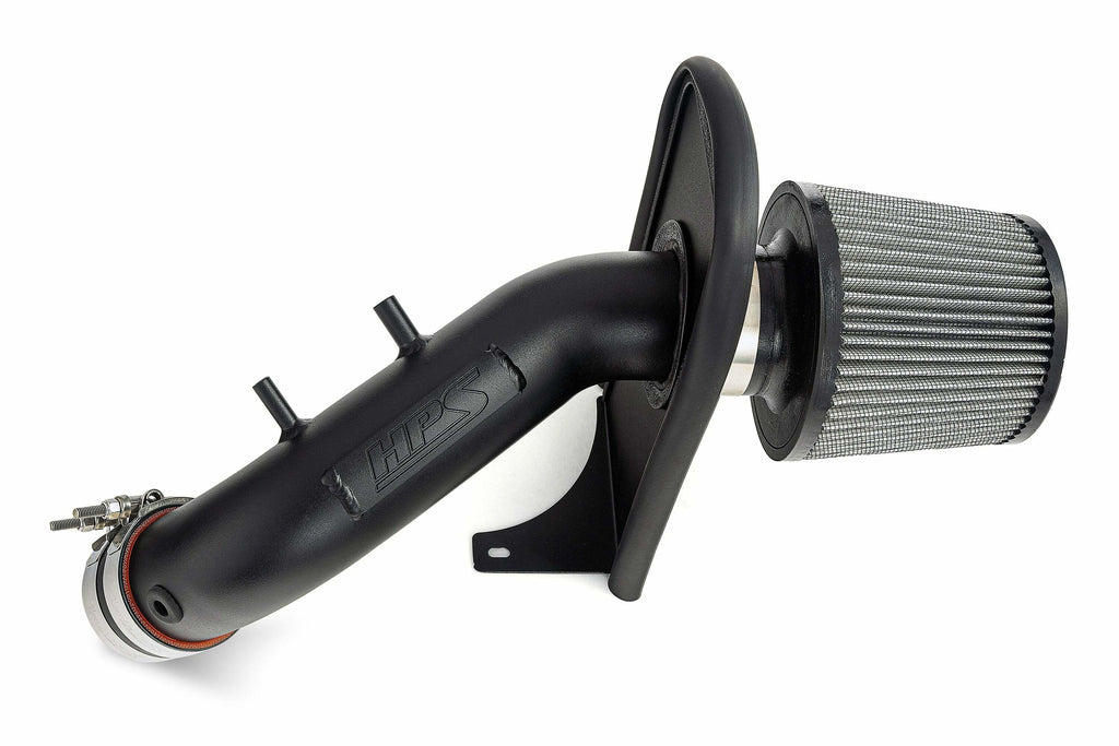 HPS 827-737WB Performance Air Intake Aluminum Black Cone