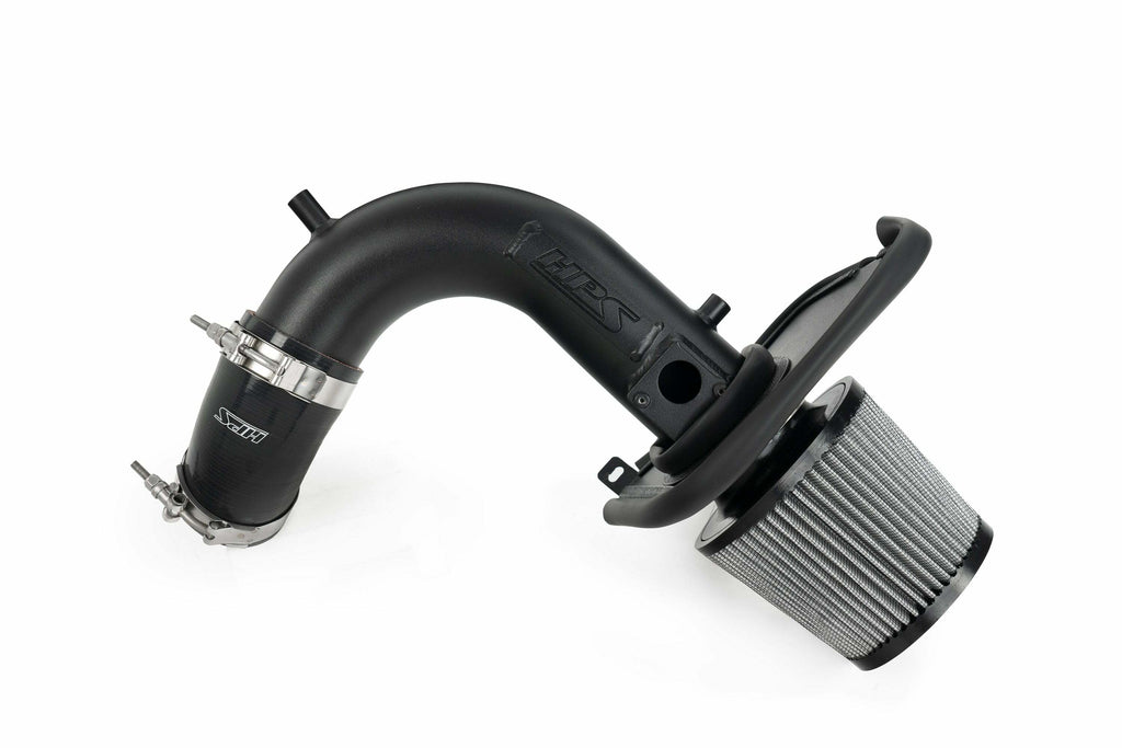 HPS 827-738WB Performance Air Intake Aluminum Black Cone