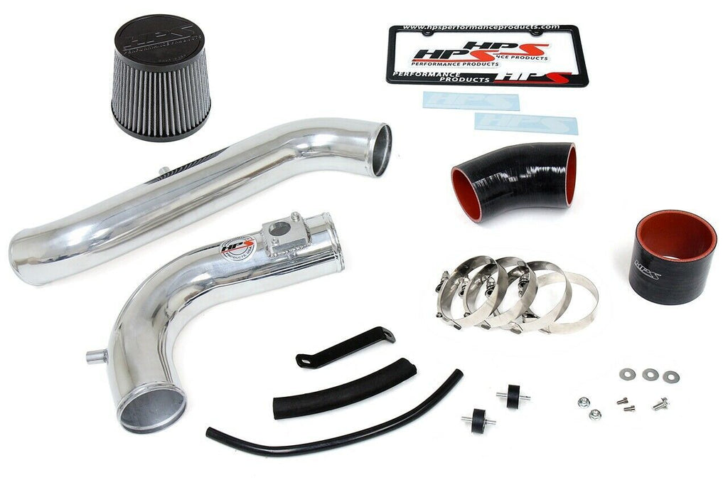 HPS 837-105P Polish Cold Air Intake Kit for 09-14 Acura TSX 2.4L