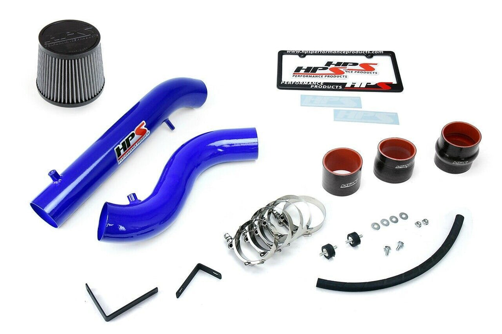 HPS 837-110BL Blue Cold Air Intake for 92-95 Honda Civic SOHC DOHC D B Series