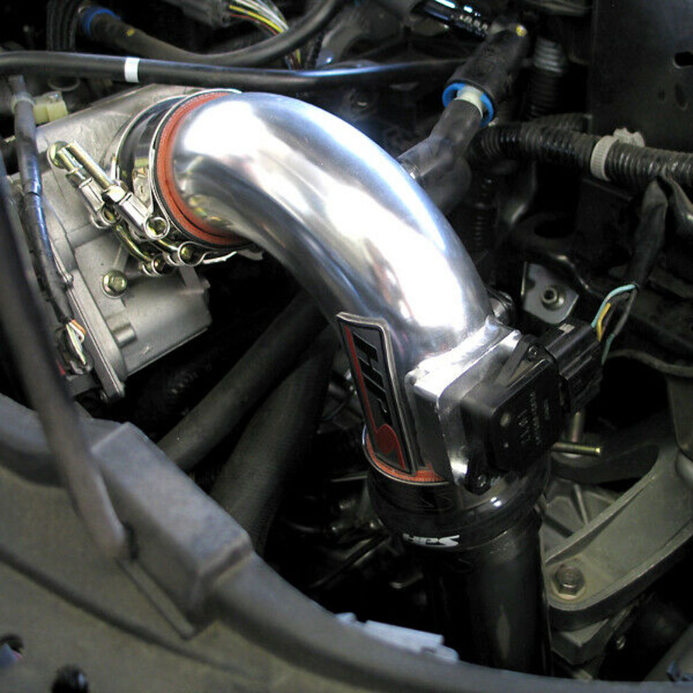 HPS 837-165BL Blue Cold Air Intake Kit (Converts to Shortram) Cool Long Ram CAI