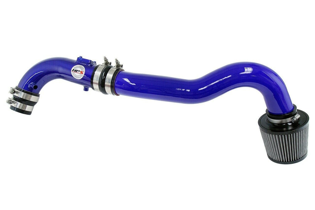 HPS 837-501BL Blue Cold Air Intake Kit (Converts to Shortram) Cool Long Ram CAI