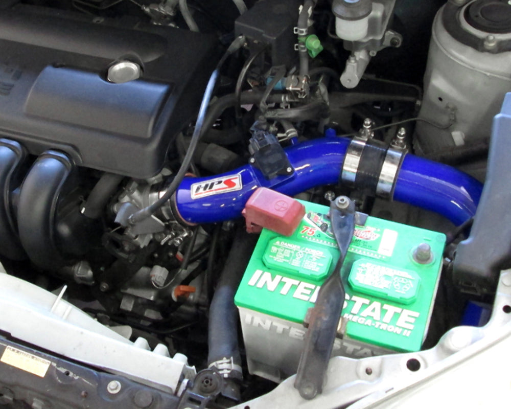 HPS 837-513BL Blue Cold Air Intake Kit (Converts to Shortram) Cool Long Ram CAI