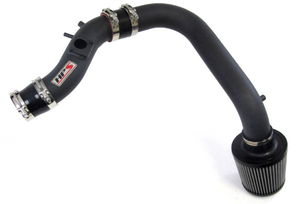 HPS 837-513WB Black Cold Air Intake Kit (Converts to Shortram) Cool Long Ram CAI