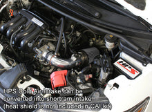 Load image into Gallery viewer, HPS 837-568P Polish Cold Air Intake Kit (Converts to Shortram) Cool Long Ram CAI