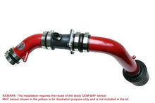 Load image into Gallery viewer, HPS 837-570R Red Cold Air Intake Kit Cool Long Ram CAI (Converts to shortram)