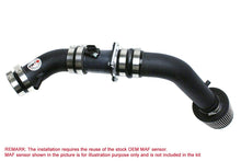 Load image into Gallery viewer, HPS 837-570WB Black Cold Air Intake Kit Cool Long Ram CAI (Converts to shortram)