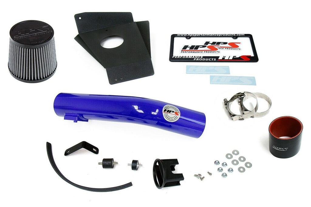 HPS 837-573BL Blue Cold Air Intake Kit for 15-17 Subaru WRX STI 2.5L Turbo