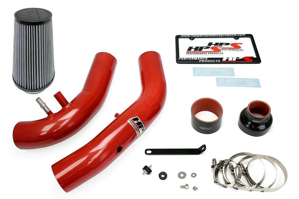 HPS 837-575R Red Cold Air Intake for 15-17 Ford Mustang Ecoboost 2.3L Turbo