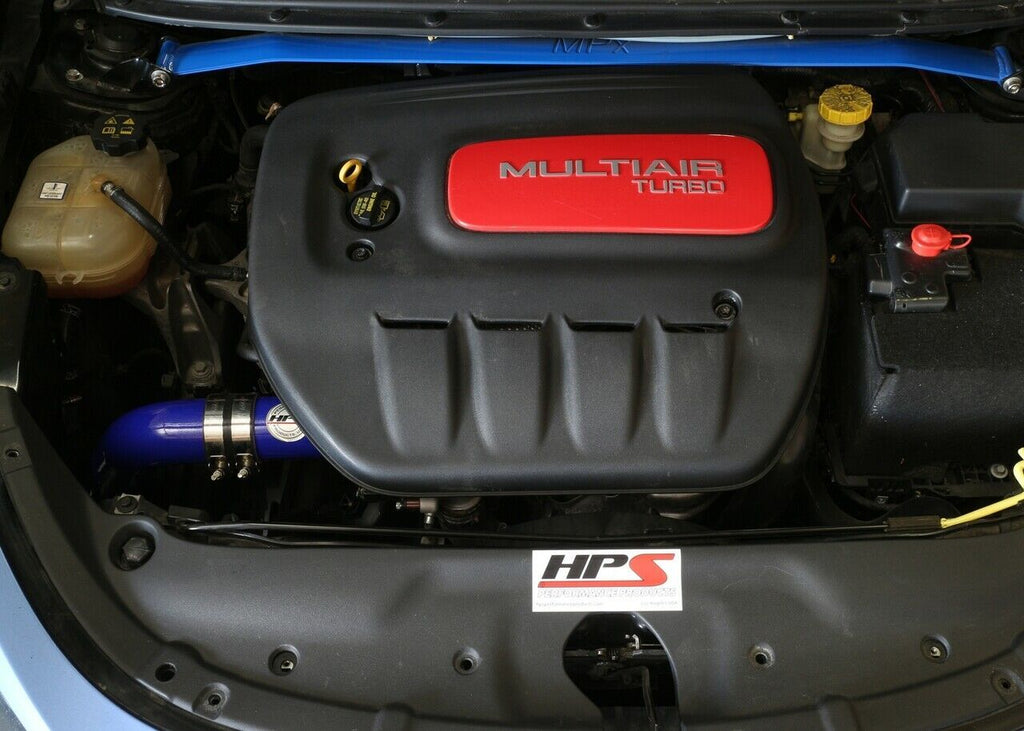 HPS 837-576BL Blue Cold Air Intake for 2013-2014 Dodge Dart 1.4L Turbo