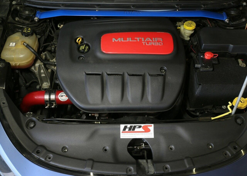 HPS 837-576R Red Cold Air Intake for 2013-2014 Dodge Dart 1.4L Turbo