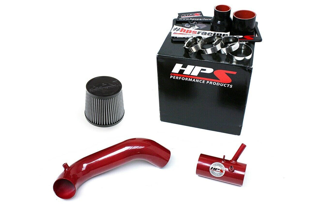 HPS 837-576R Red Cold Air Intake for 2013-2014 Dodge Dart 1.4L Turbo