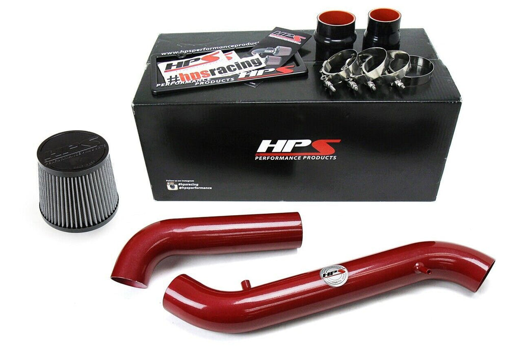 HPS 837-579R Red Cold Air Intake for 1998-2002 Honda Accord 2.3L DX EX LX VP SE