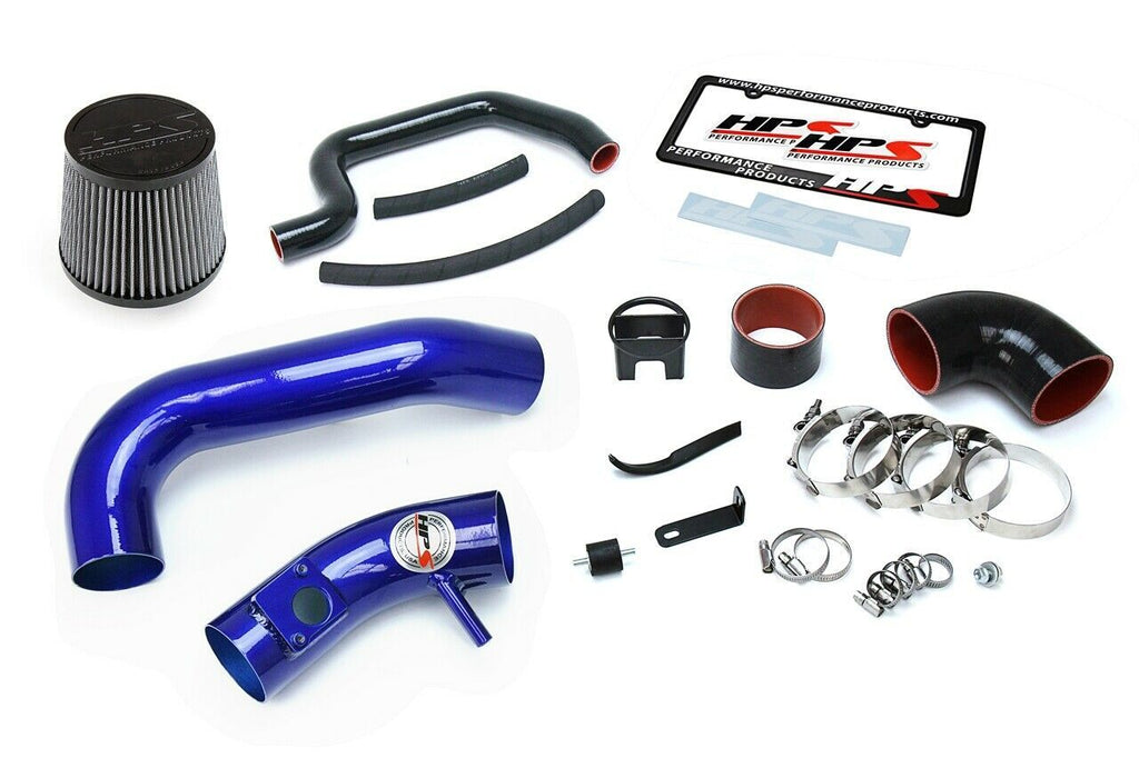 HPS 837-598BL Blue Cold Air Intake Kit for 06-11 Honda Civic Si 2.0L