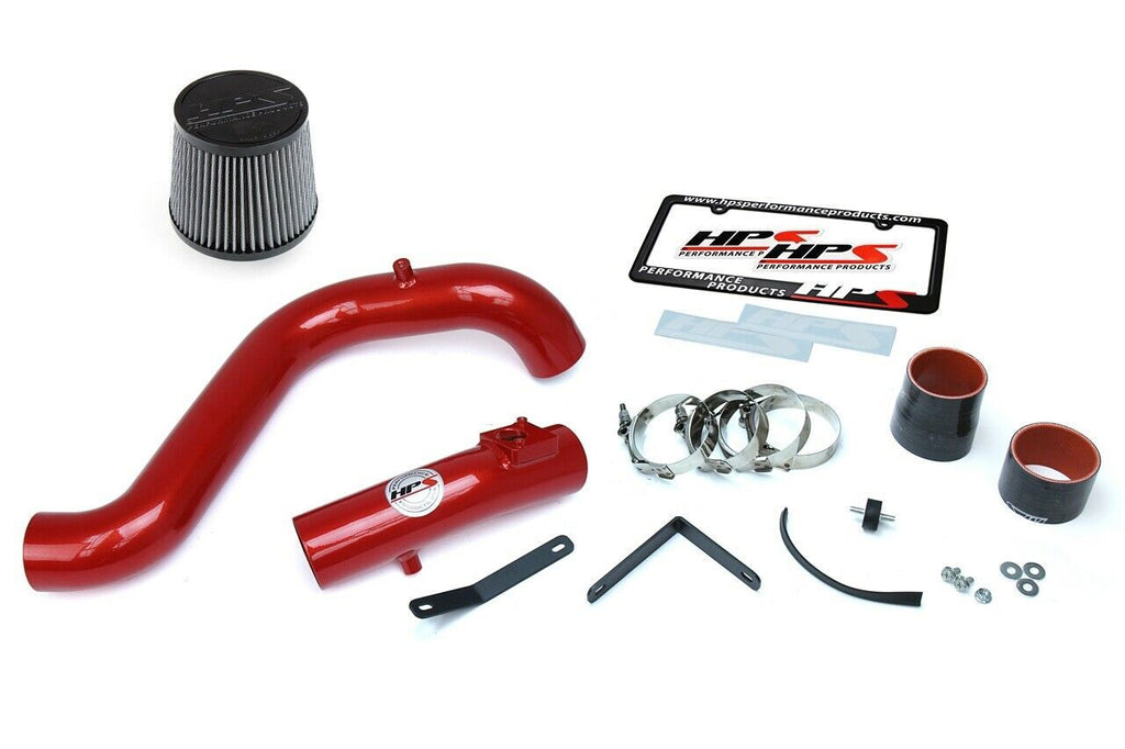 HPS 837-602R Red Cold Air Intake for 2016-2021 Honda Civic Non Si 1.5T Turbo