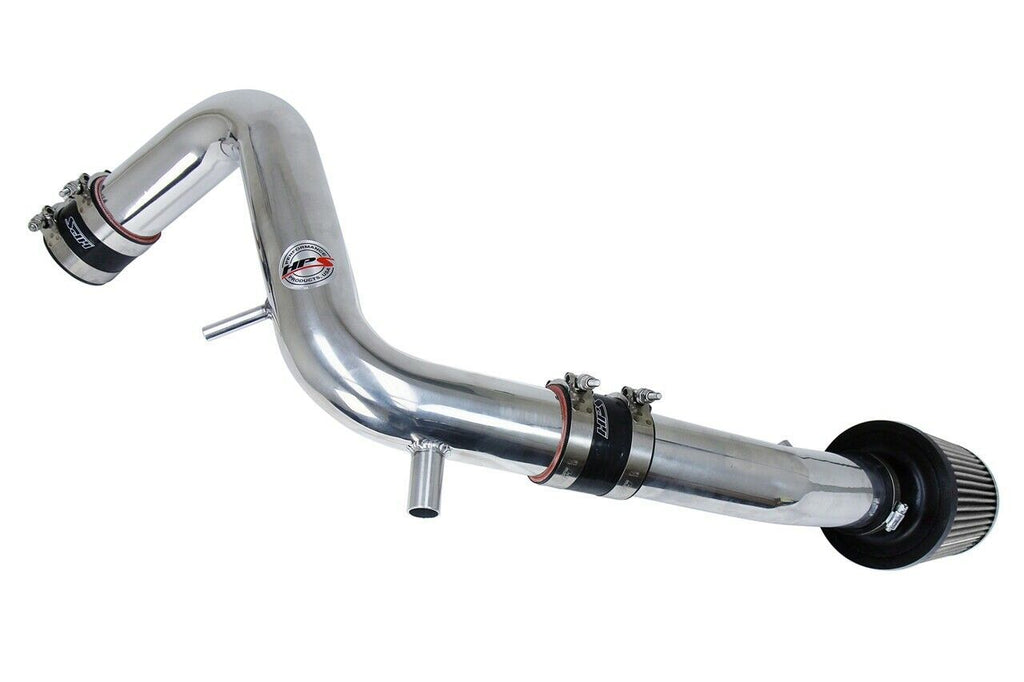 HPS 837-605P Polish Cold Air Intake Kit for 13-17 Hyundai Veloster Turbo 1.6L