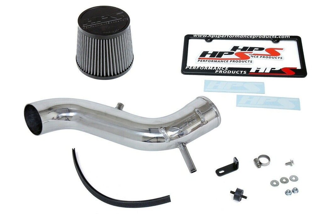 HPS 837-689P Polish Cold Air Intake Kit for 2013-2016 Dodge Dart 2.0L Non Turbo