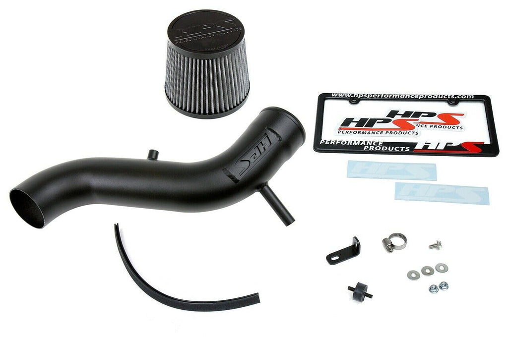 HPS 837-689WB Black Cold Air Intake Kit for 2013-2016 Dodge Dart 2.0L Non Turbo