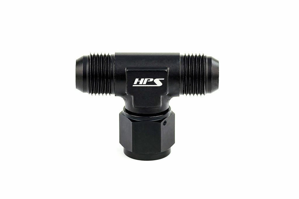 HPS AN9251-12 Tee Adapter Aluminum Tee