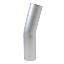 Load image into Gallery viewer, HPS 3.5&quot; OD 15 Degree Bend 6061 Aluminum Elbow Pipe 16 Gauge w/ 5-5/8&quot; CLR