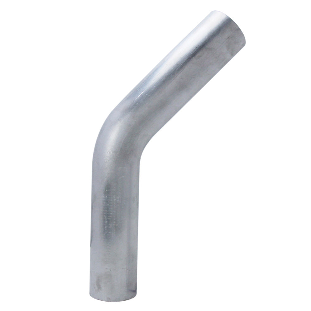 HPS 2.75" OD 45 Degree Bend 6061 Aluminum Elbow Pipe 16 Gauge w/ 4-5/16" CLR