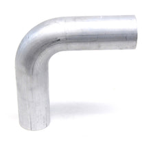 Load image into Gallery viewer, HPS 3.5&quot; OD 90 Degree Bend 6061 Aluminum Elbow Pipe 16 Gauge w/ 5-5/8&quot; CLR