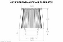 Load image into Gallery viewer, HPS HPS-4332 Universal Air Filter (Oiled)