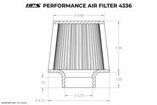 Load image into Gallery viewer, HPS HPS-4336 Universal Air Filter (Oiled)