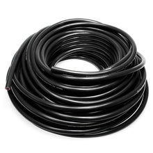 Load image into Gallery viewer, HPS HTHH-013-BLKx100 1/8&quot; ID 100 Feet Roll 1-ply Black Silicone Heater Hose