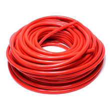 Load image into Gallery viewer, HPS HTHH-013-REDx100 1/8&quot; ID 100 Feet Roll 1-ply Red Silicone Heater Hose