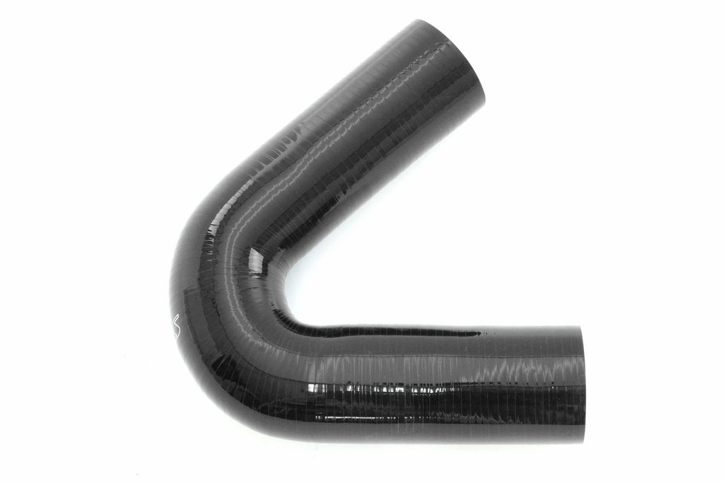 HPS HTSEC135-350-BLK Silicone Elbow - 135 Degree Black ID 3.5" 5"