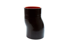 Load image into Gallery viewer, HPS HTSOC-200-L6-BLK 2&quot; ID 6&quot; 4-ply Black Silicone Offset Coupler Hose