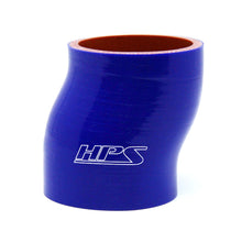 Load image into Gallery viewer, HPS HTSOC-275-BLUE 2-3/4&quot; ID 3&quot; 4-ply Blue Silicone Offset Coupler Hose