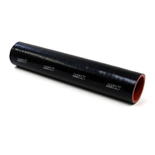 Load image into Gallery viewer, HPS HTST-038-BLK 3/8&quot; ID 1&quot; 4-ply Black Silicone Tube Coupler Hose