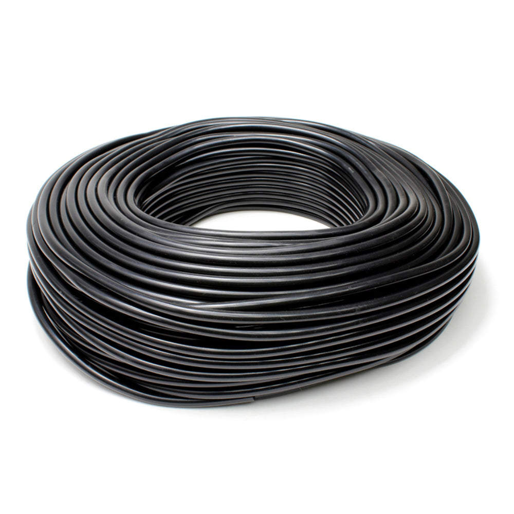 HPS HTSVH127-BLKx5 1/2" ID 5 feet Black Silicone Vacuum Hose Tubing