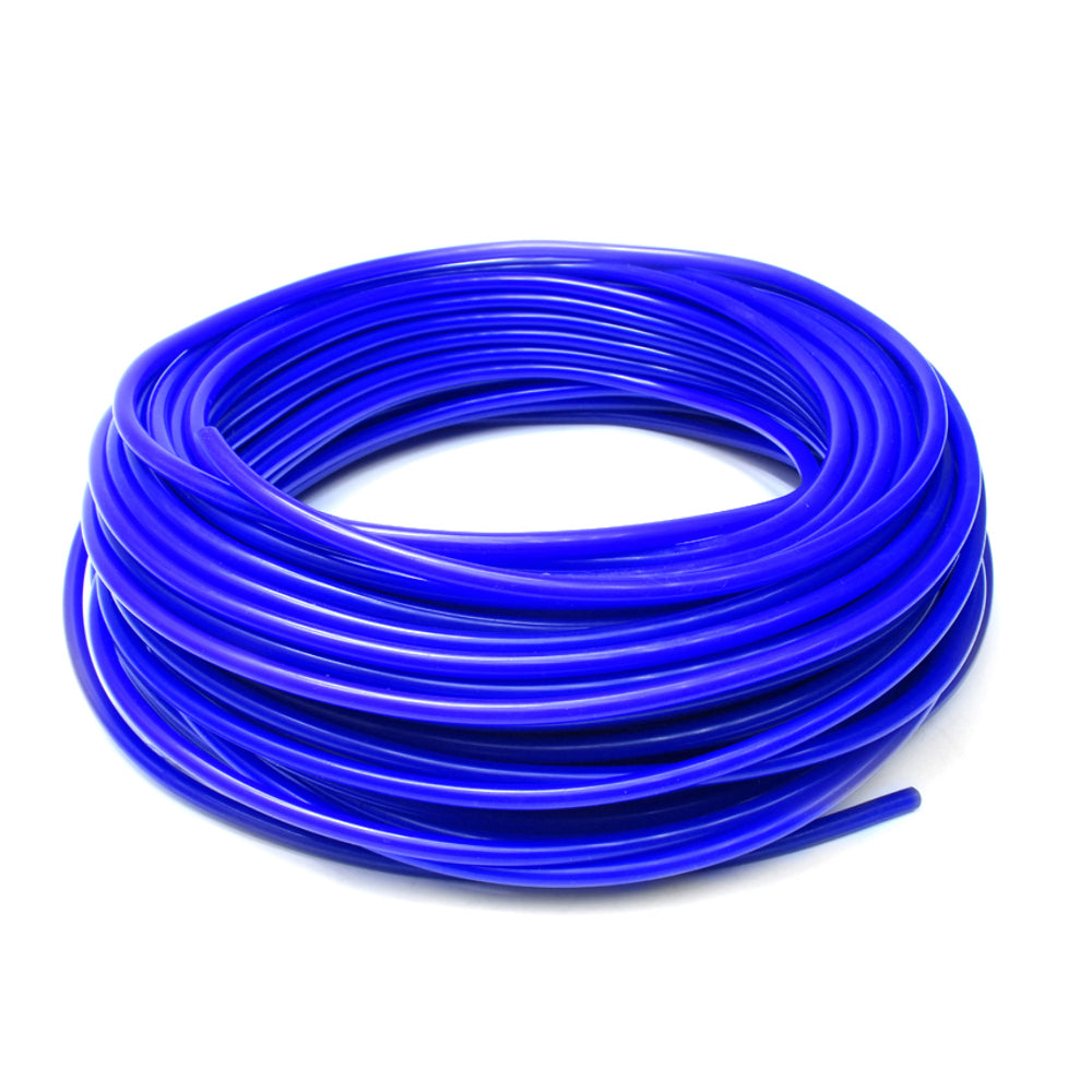 HPS HTSVH127-BLUEx100 1/2" ID 100 feet Blue Silicone Vacuum Hose Tubing