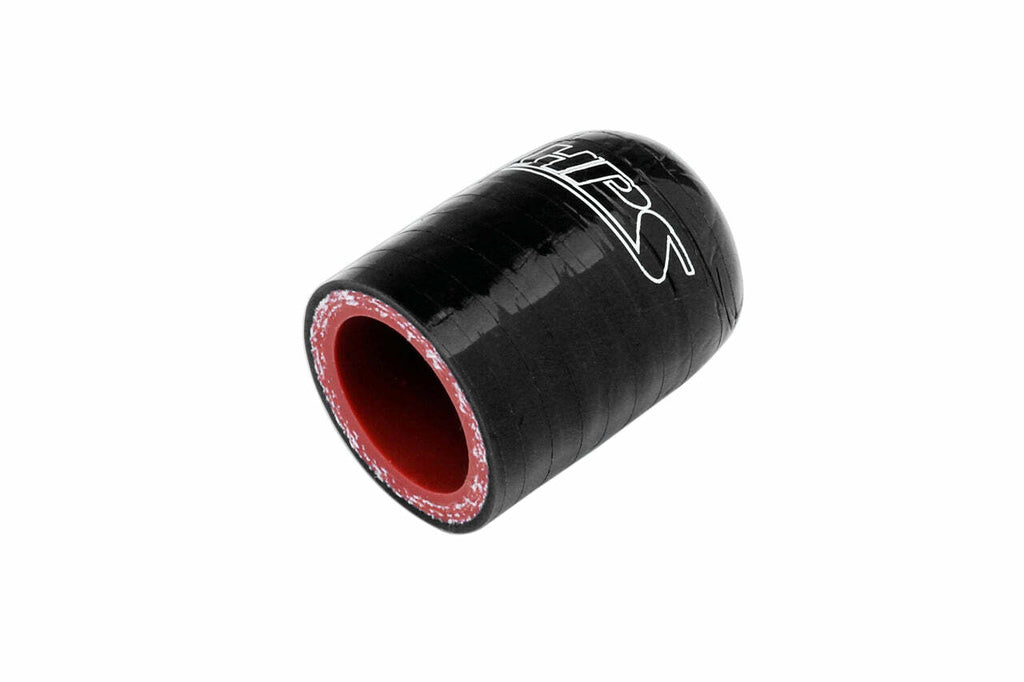 HPS RSCC-025-BLK 1/4" ID 1-1/2" 3-ply Black Silicone Coolant Cap