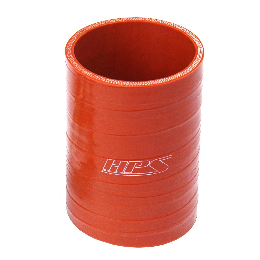 HPS SC-550-L4-HOT 5-1/2" ID 4" 4-ply Orange Silicone Coupler Hose