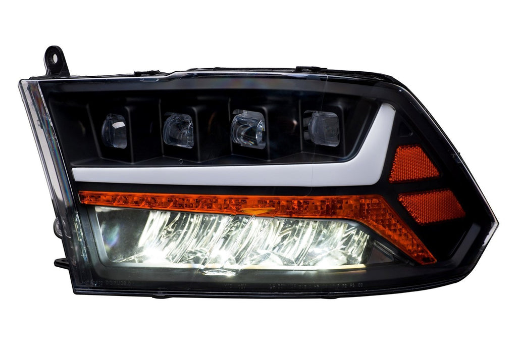 Alpha Owls 7180093 Tri Pro LED Headlight For 2009-2018 Ram 1500 Halogen Mdls